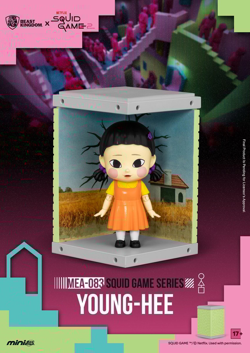 Squid Game Series Mini Egg Attack Blind Box Set by Beast Kingdom