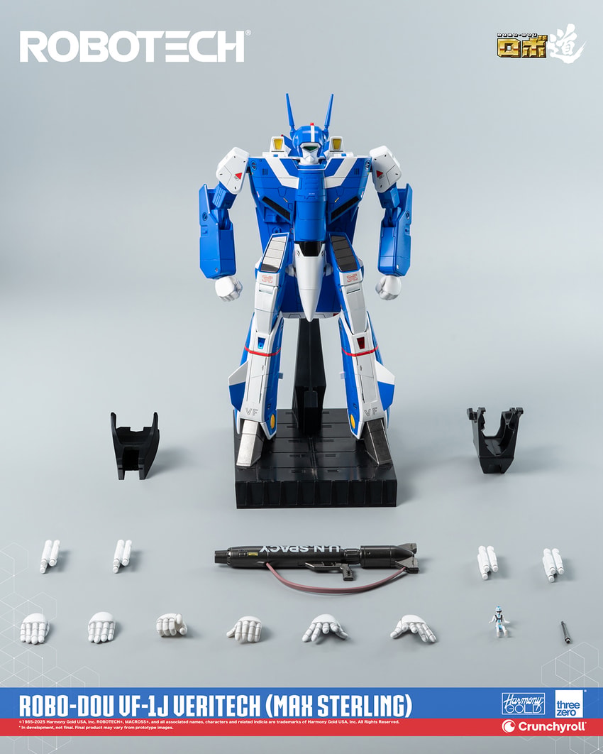 ROBO-DOU VF-1J Veritech (Max Sterling) Action Figure by Threezero