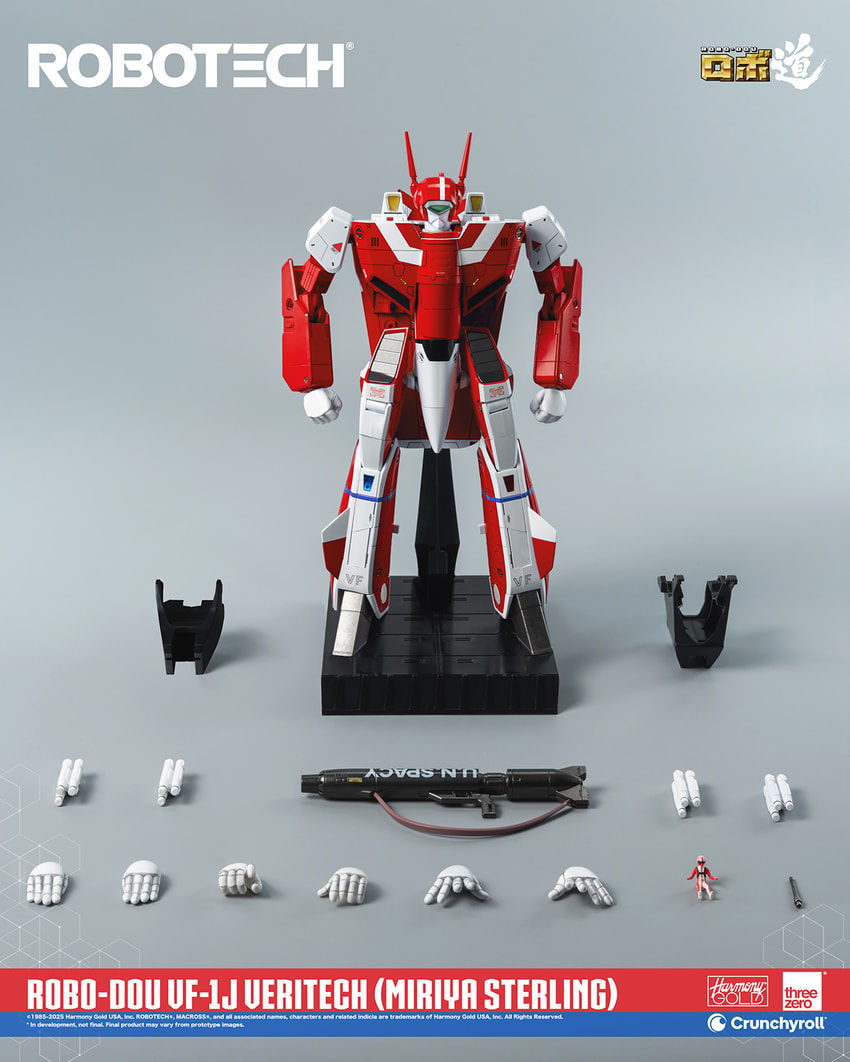 ヴァイス　一柳隊　赤　SR RRR ROBO-DOU VF-1J Veritech (Miriya Sterling) Action Figure by