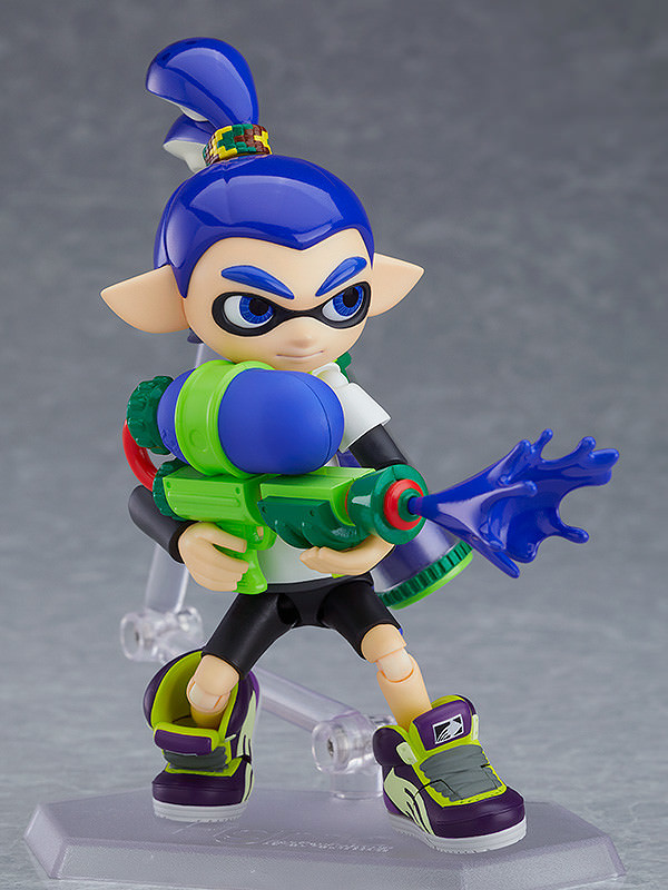 Splatoon Splatoon Boy Figma (DX Edition) Action Figure - Prototype Shown View 4