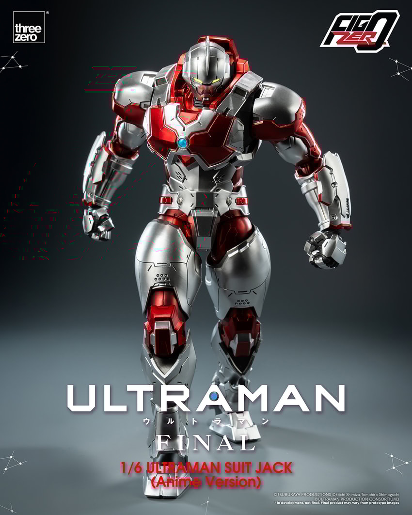 Ultraman Suit Jack (Anime Version) Sixth Scale Figure by