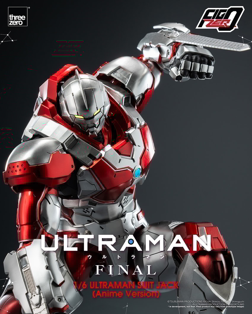 Ultraman Suit Jack (Anime Version) Sixth Scale Figure by