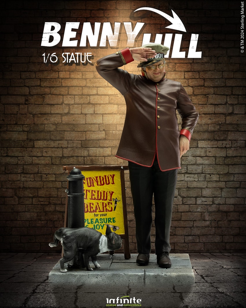 Benny Hill Benny Hill Statues - Prototype Shown View 6