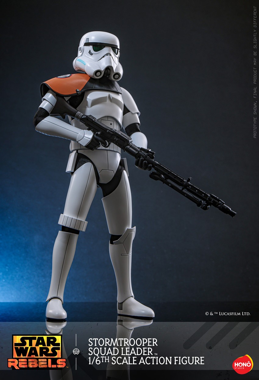 Star Wars Stormtrooper Squad Leader™ Action Figure - Prototype Shown View 6