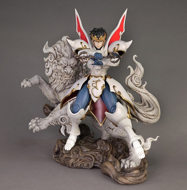 Legend of Heavenly Sphere Shurato Shurato Statues - Prototype Shown View 1