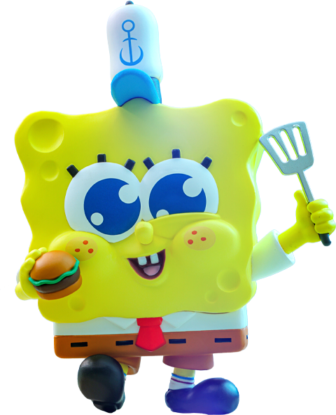 SpongeBob SquarePants SpongeBob Cosbaby Collectible Figure - Prototype Shown View 6
