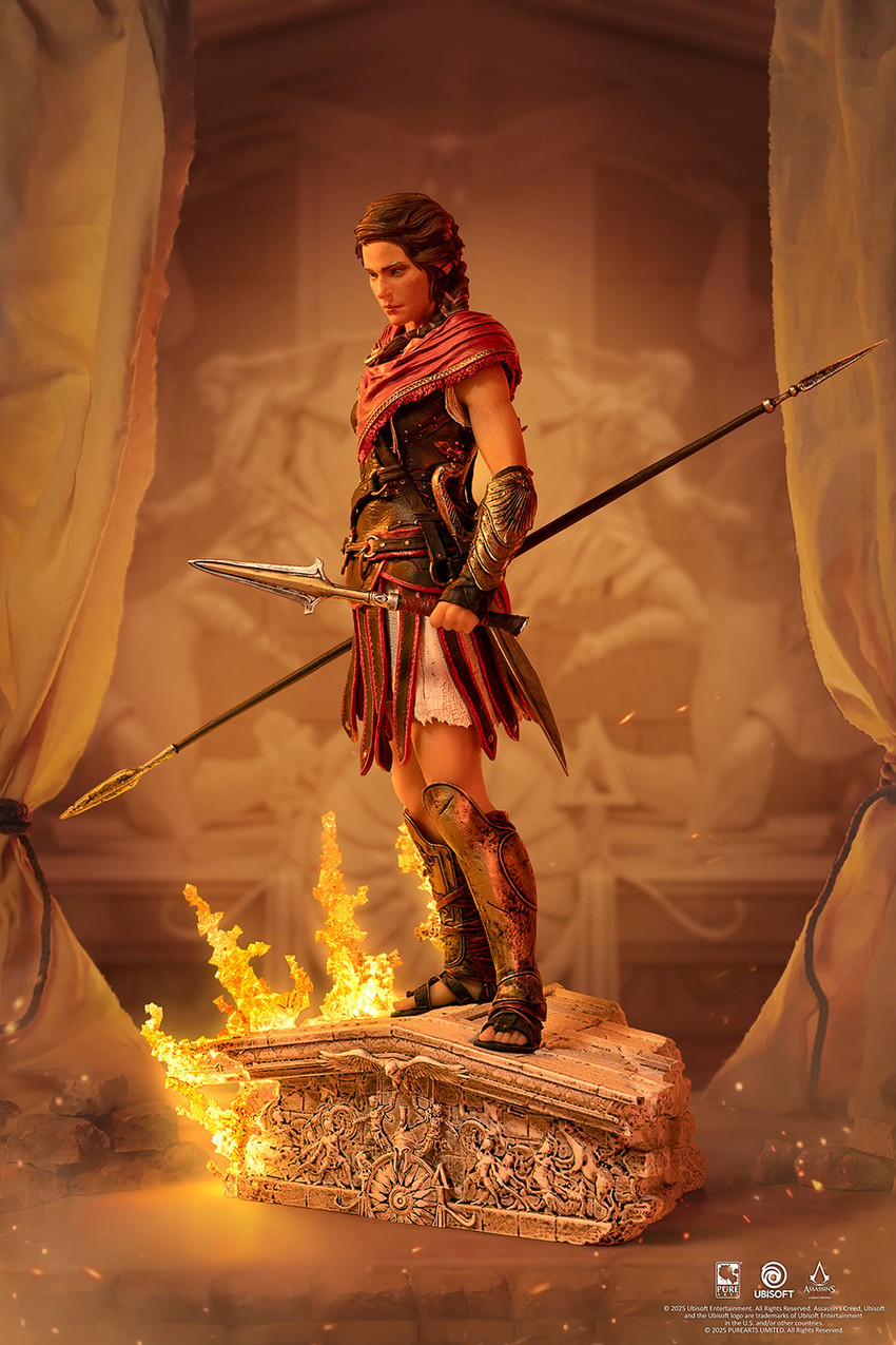 Assassins Creed Animus Kassandra Statues - Prototype Shown View 6