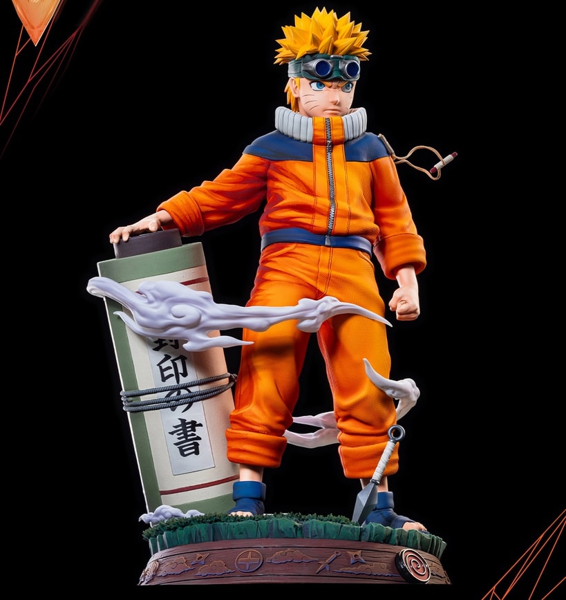 Naruto Naruto BIJUtsu Statues - Prototype Shown View 3