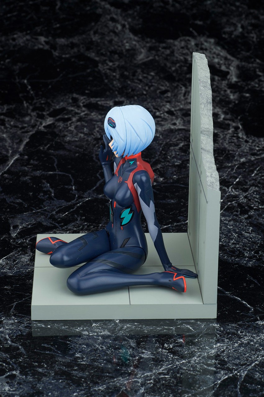 Evangelion Rei Ayanami Plugsuit (Movie Version) Collectible Figure - Prototype Shown View 6
