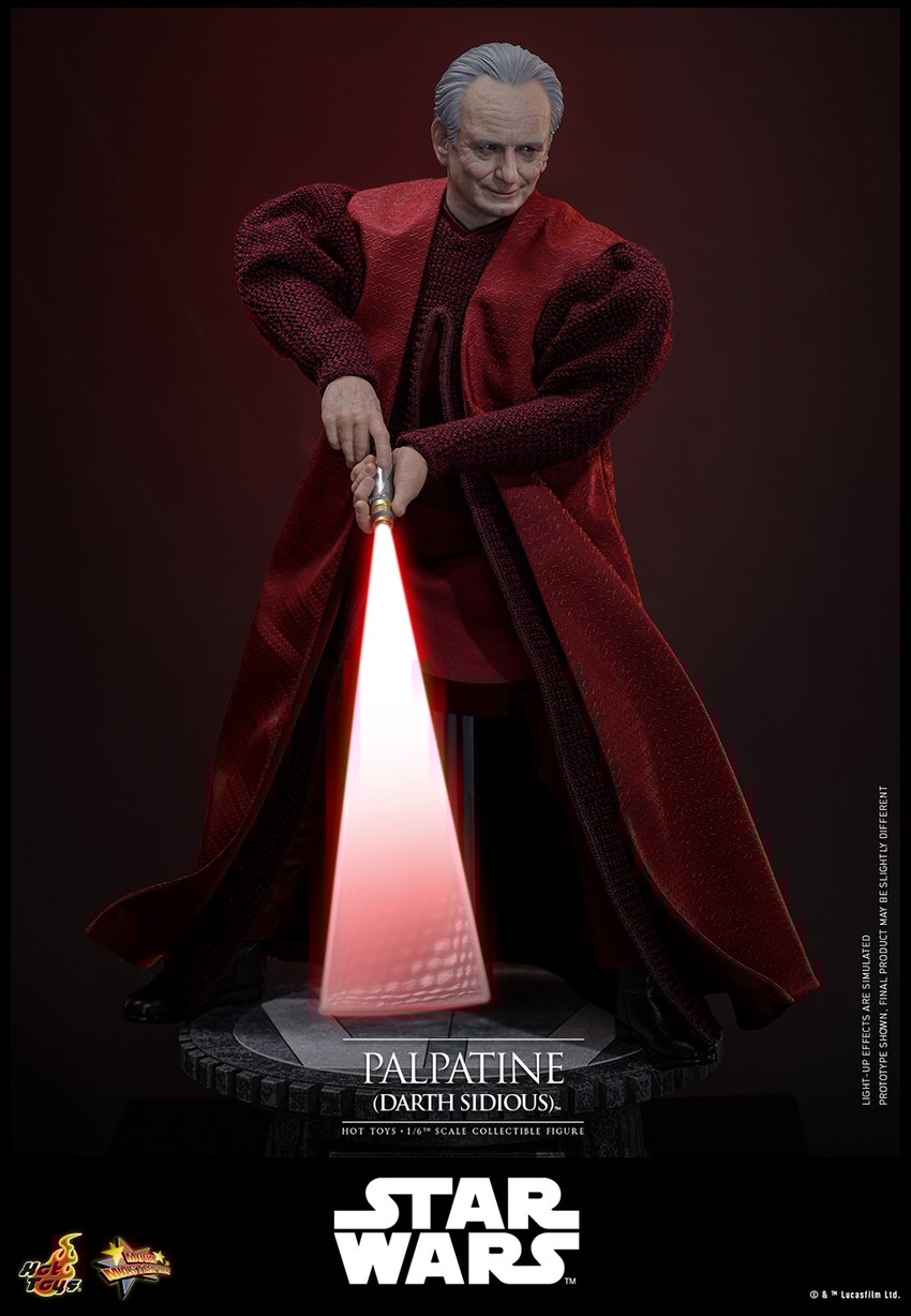 Palpatine (Darth Sidious)™ Sixth Scale Figure by Hot Toys
