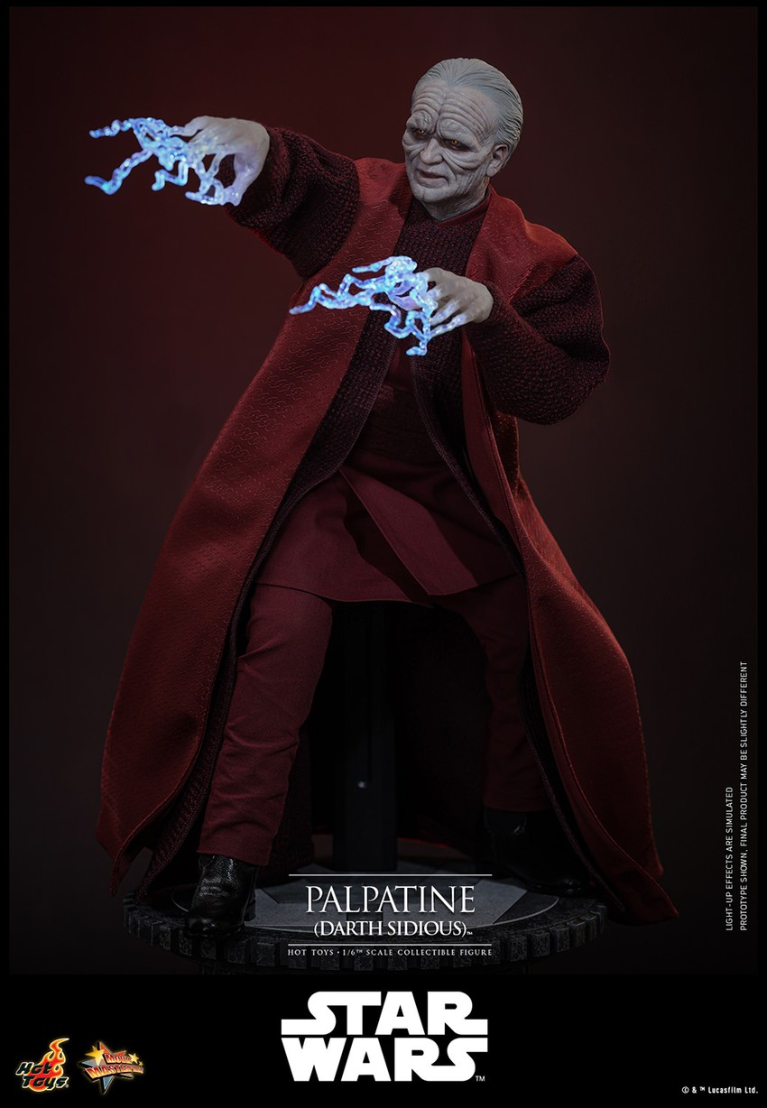ホットトイズ MM#745Bダース・シディアス1/6 Darth Sidious Hot Toys 1/6 Palpatine (Darth Sidious)