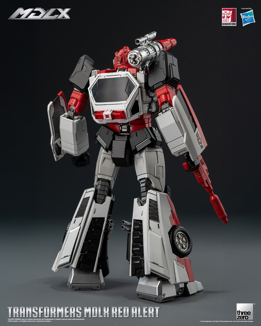 Transformers Red Alert MDLX Action Figure - Prototype Shown View 6