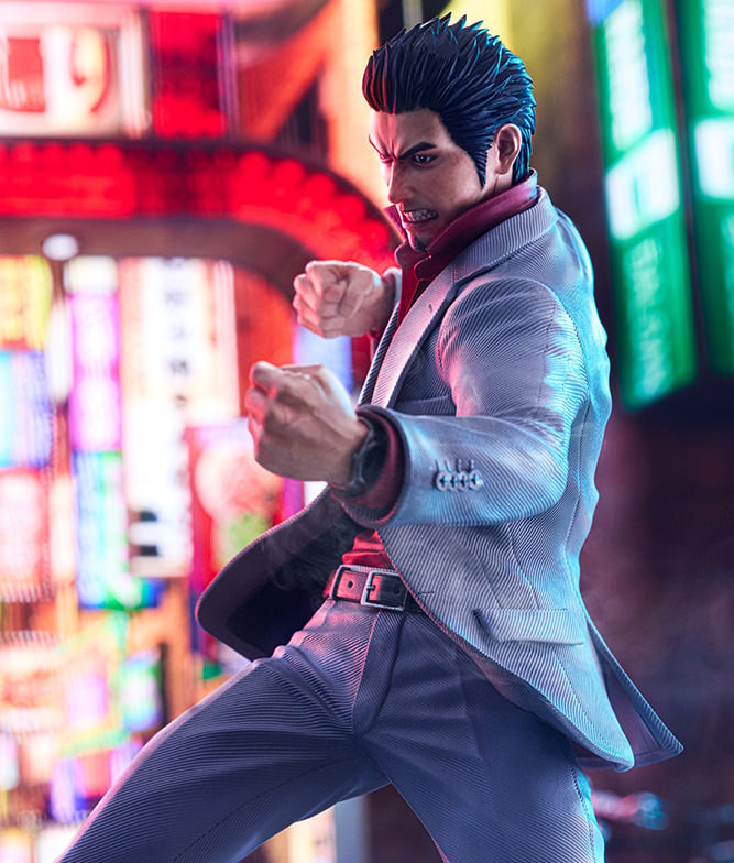 Like a Dragon Kazuma Kiryu Statues - Prototype Shown View 5