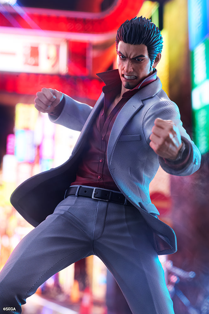 Like a Dragon Kazuma Kiryu Statues - Prototype Shown View 6