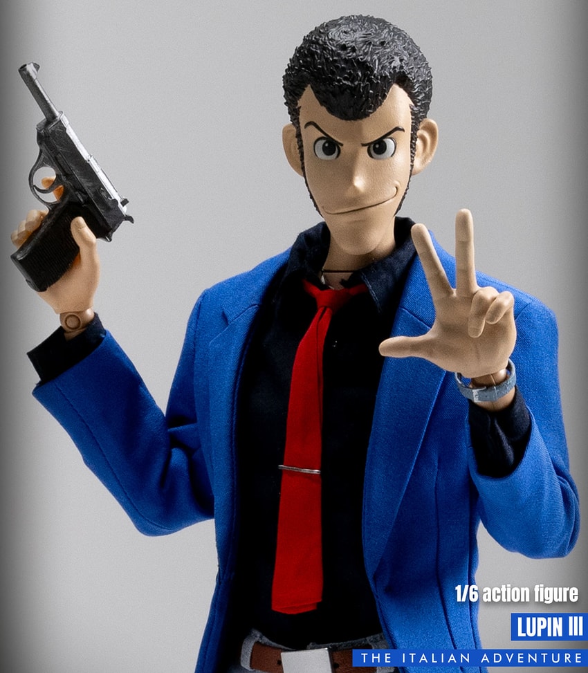 LUPIN III ガンアクション　シリーズ Lupin (Deluxe Edition) Sixth Scale Figure by Infinite Statue