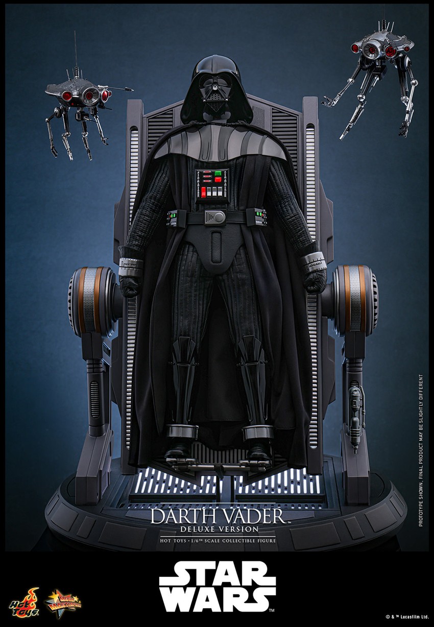 Star Wars Darth Vader (Deluxe Version) (Special Edition) Sixth Scale Figure - Prototype Shown View 4