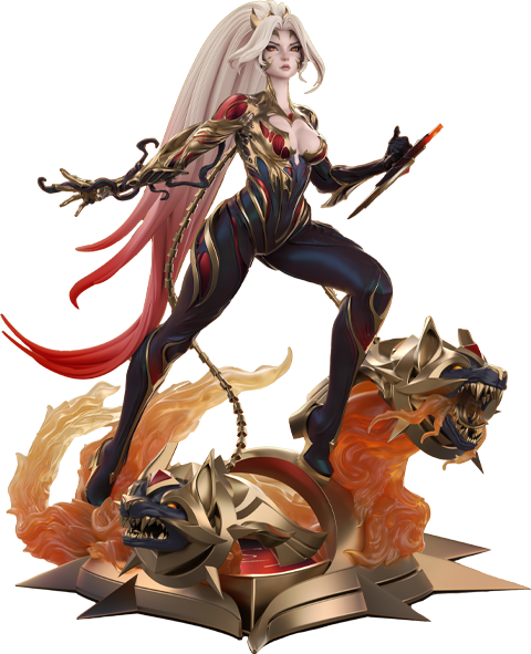 League of Legends Immortalized Legend Kai’Sa Statues - Prototype Shown View 6