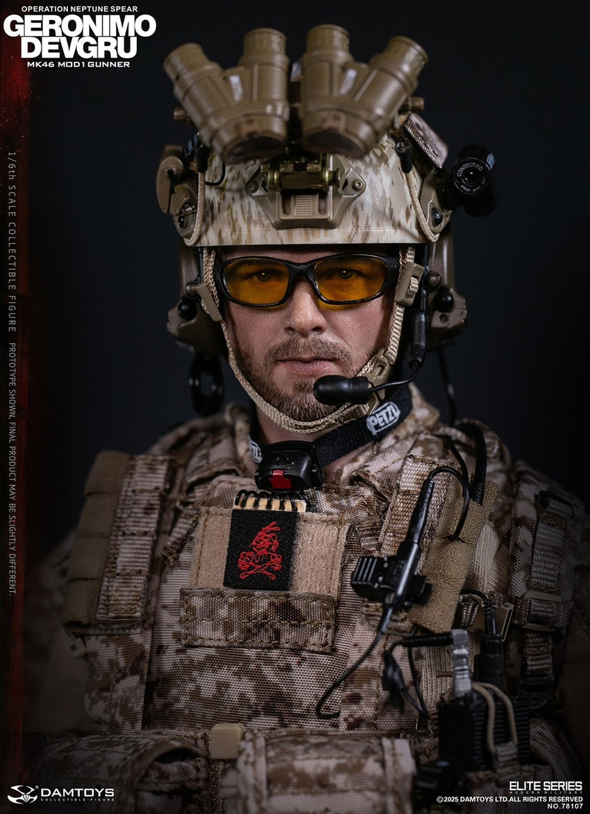 割引購入 MOD1 MK46 - DEVGRU GERONIMO Gunner Spear Neptune (Operation ミリタリー