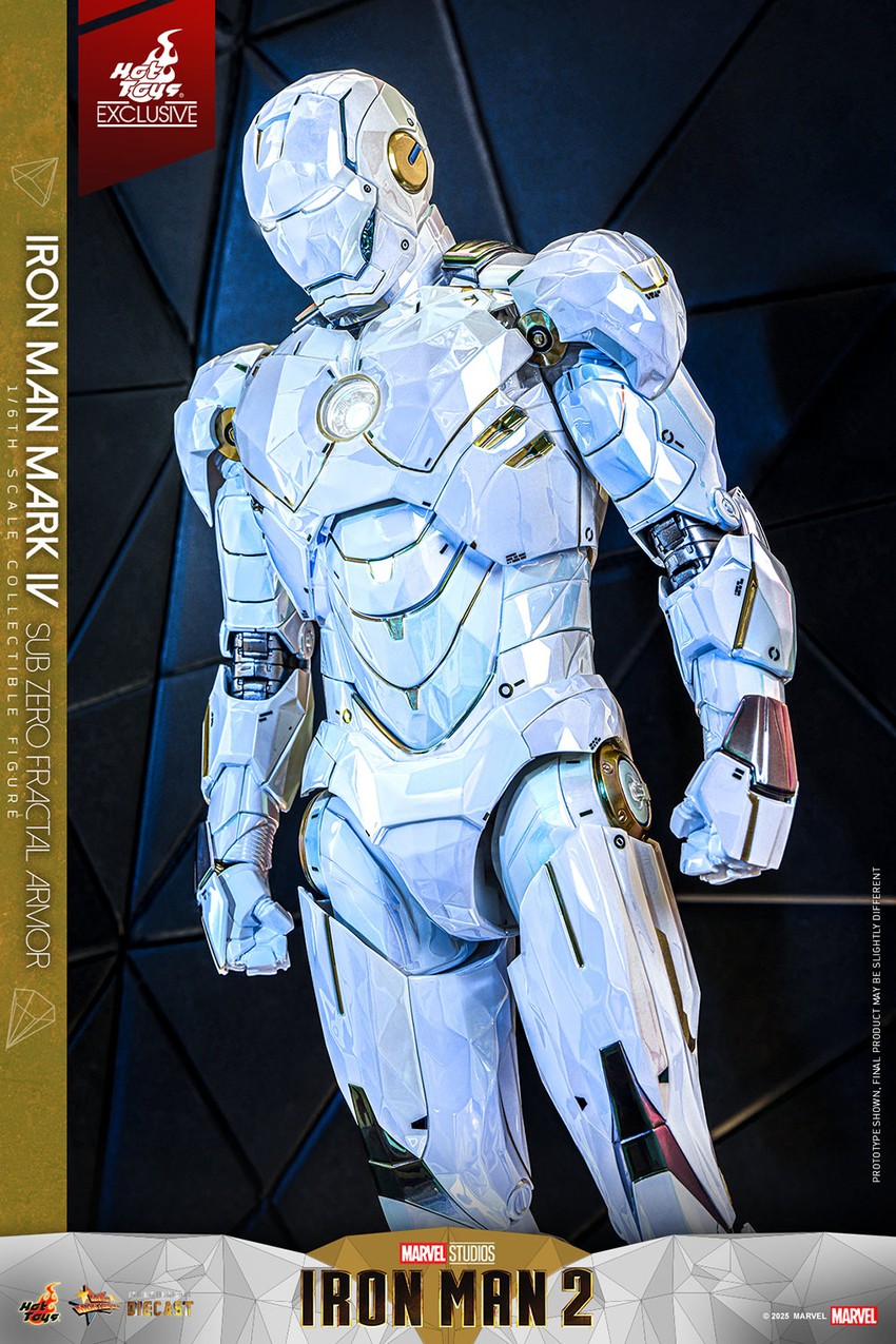 Iron Man Mark IV (Sub-Zero Fractal Armor Version) Sixth Scale