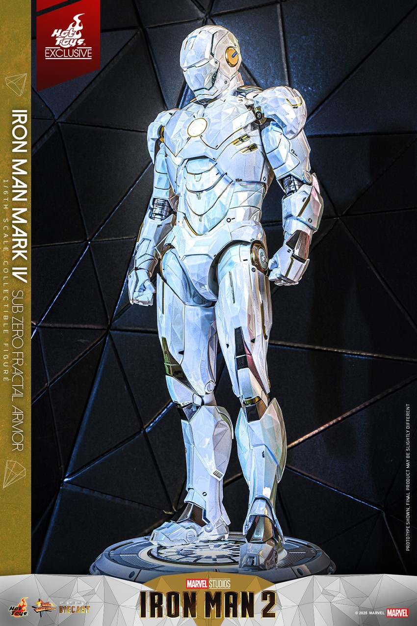 Iron Man Mark IV (Sub-Zero Fractal Armor Version) Sixth Scale