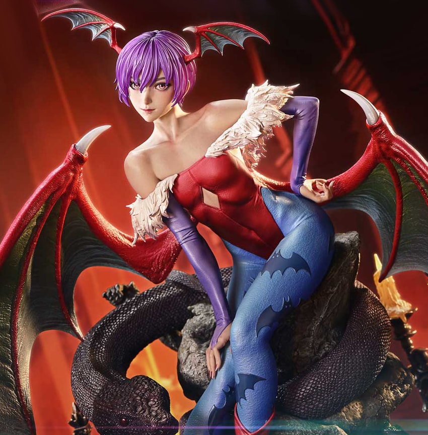 Darkstalkers Lilith (Bonus Version) Quarter Scale Statue - Prototype Shown View 3