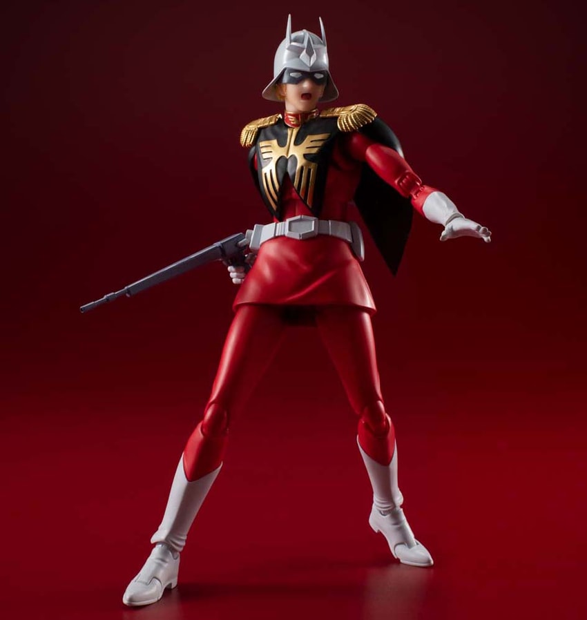 Char Aznable Action Figure by Tamashii Nations | Sideshow