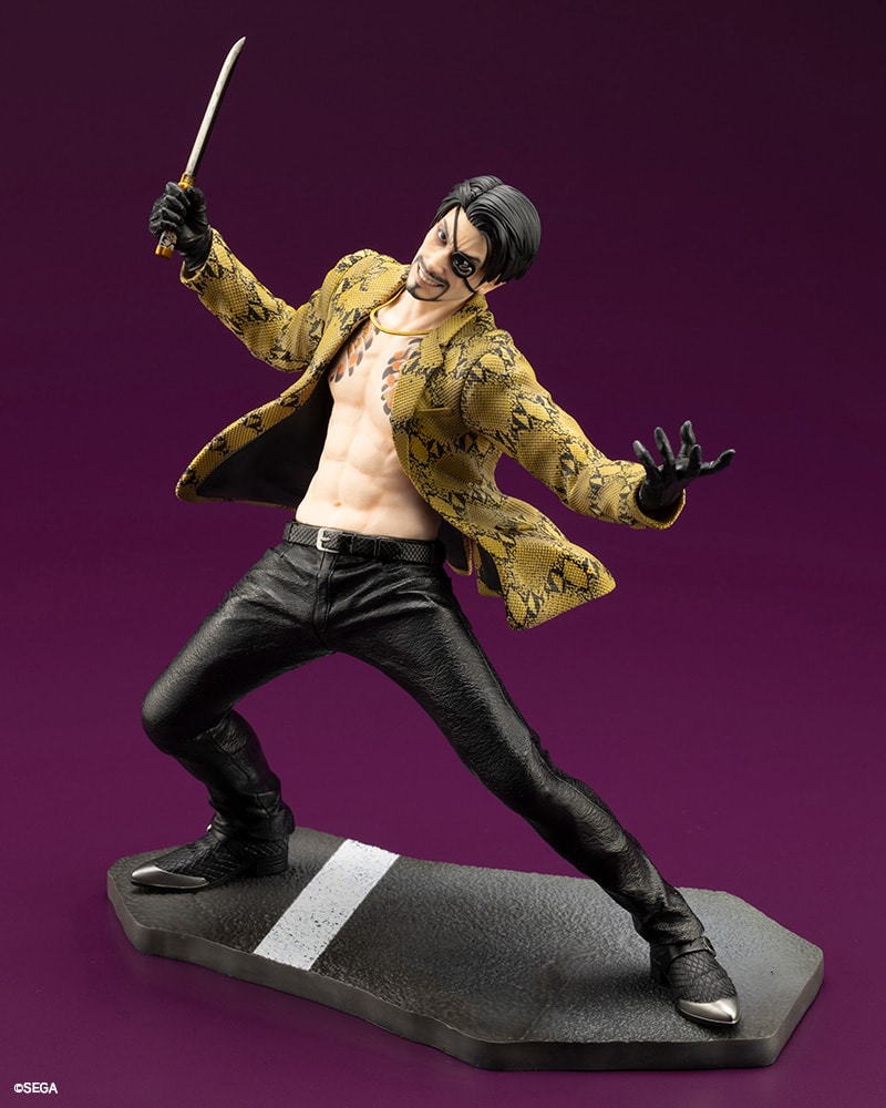 Like a Dragon Goro Majima Statues - Prototype Shown View 1
