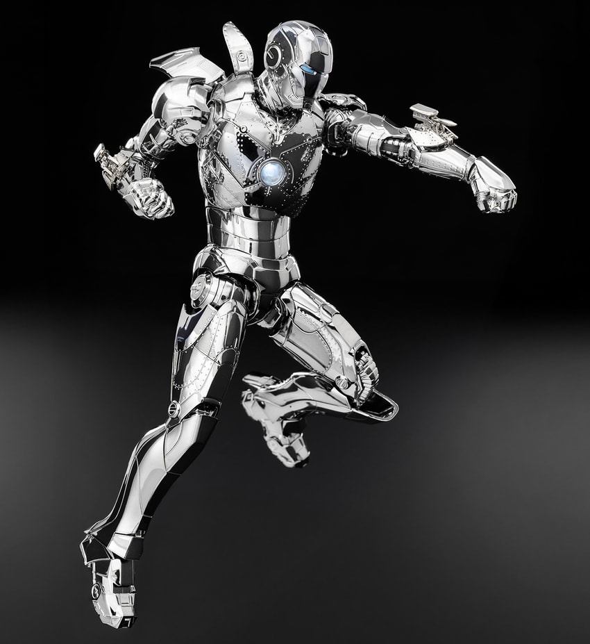2025春の新作 Mark Man Iron DLX 2 by Figure Action Edition) (Chrome ライト・ランタン