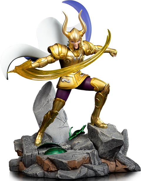 Saint Seiya Capricorn Shura 1:10 Scale Statue - Prototype Shown View 6