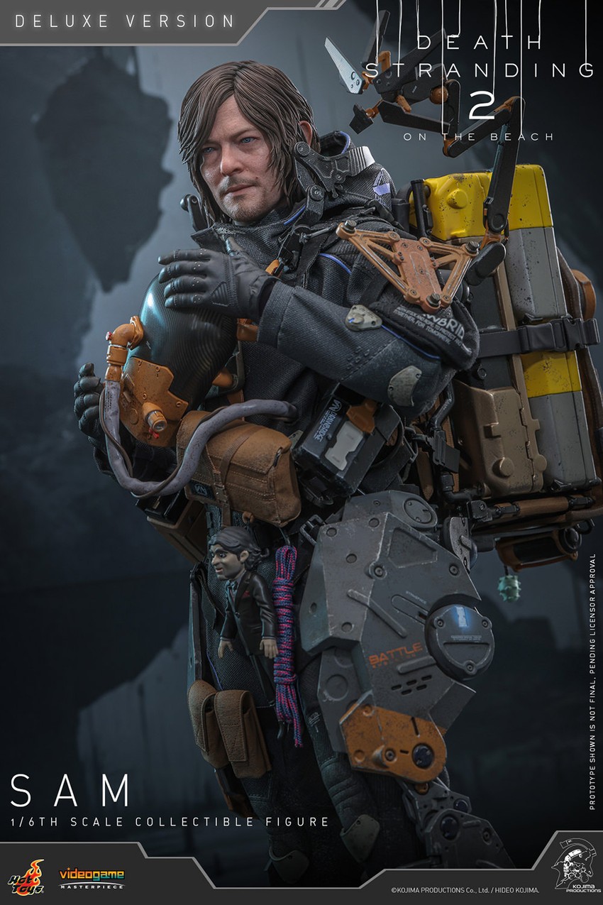 Death Stranding Sam (Deluxe Version) Sixth Scale Figure - Prototype Shown View 6