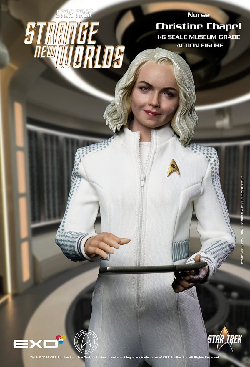 Star Trek Nurse Christine Chapel Sixth Scale Figure - Prototype Shown View 6