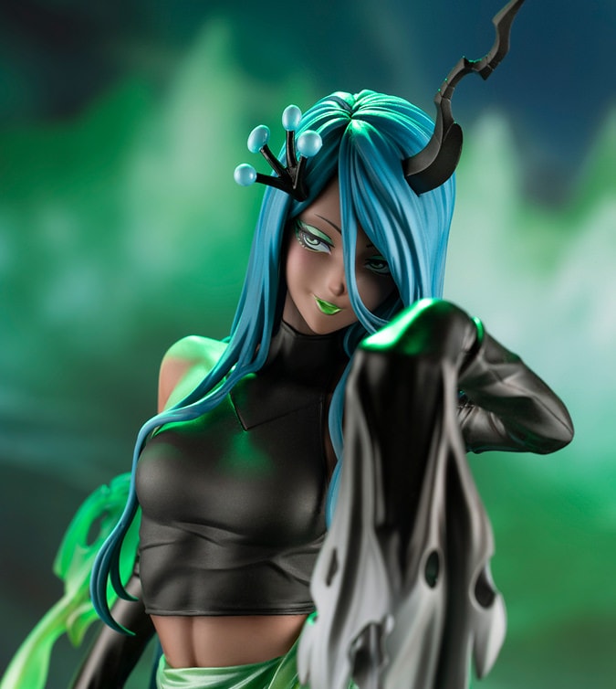 My Little Pony Queen Chrysalis Bishoujo Statues - Prototype Shown View 3