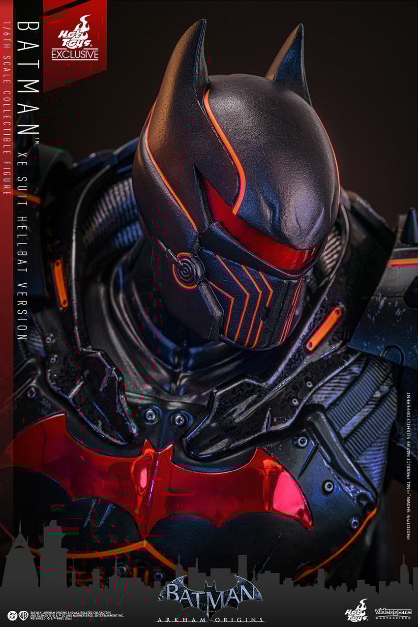 ホットトイズ バットマン XEスーツ 1/6 ビデオゲーム・マスターピース