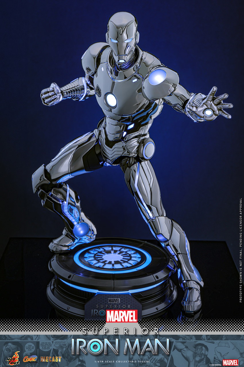Marvel Superior Iron Man (Special Edition) Sixth Scale Figure  Exclusive Edition - Prototype Shown View 3