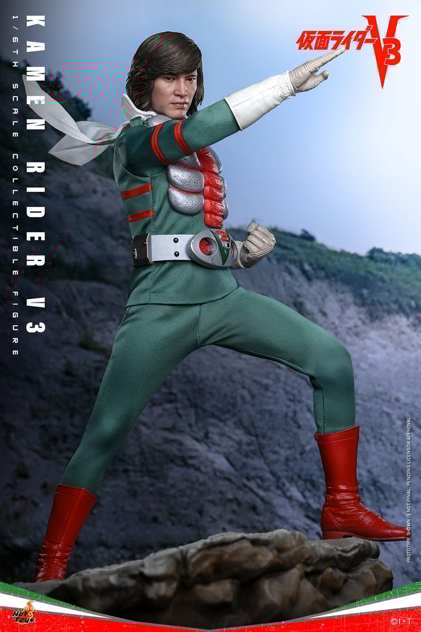 サイレンマシーン　V3 Kamen Rider V3 (Special Edition) Sixth Sale Figure by Hot