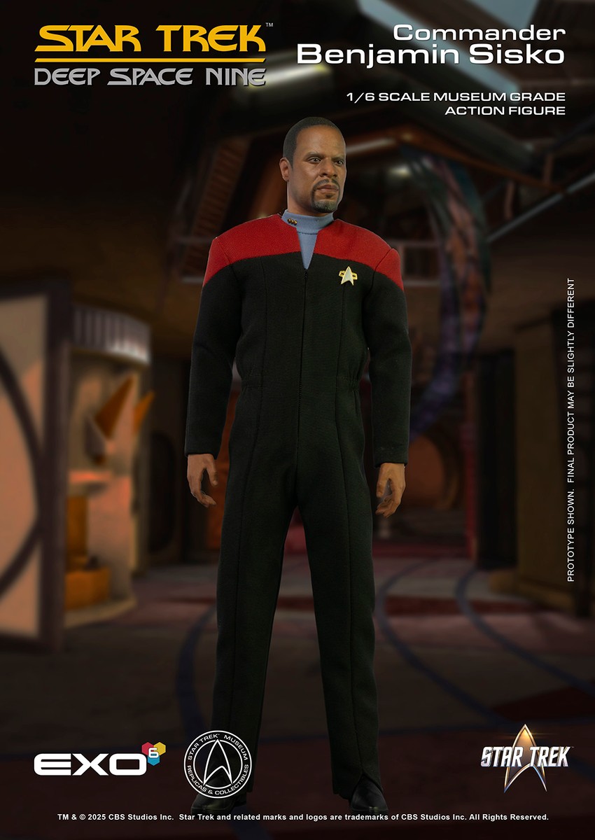 Star Trek Commander Benjamin Sisko Sixth Scale Figure - Prototype Shown View 6