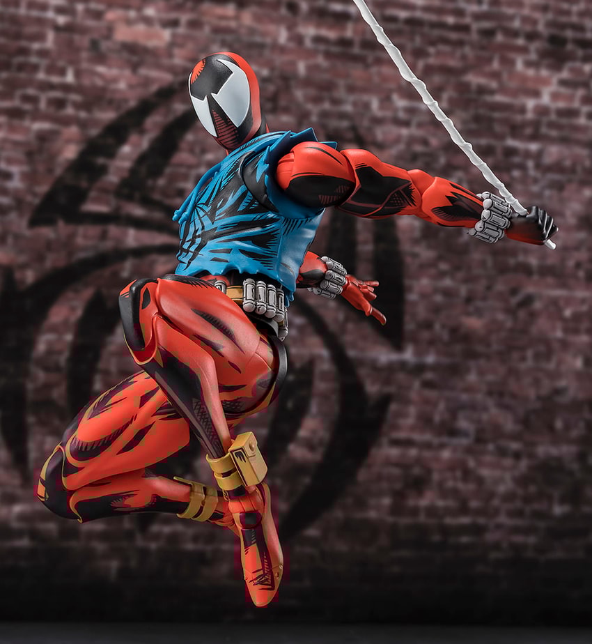 Sideshow アンルーリーインダストリーズ　スカーレットスパイダー Scarlet Spider Designer Collectible Statue by Unruly