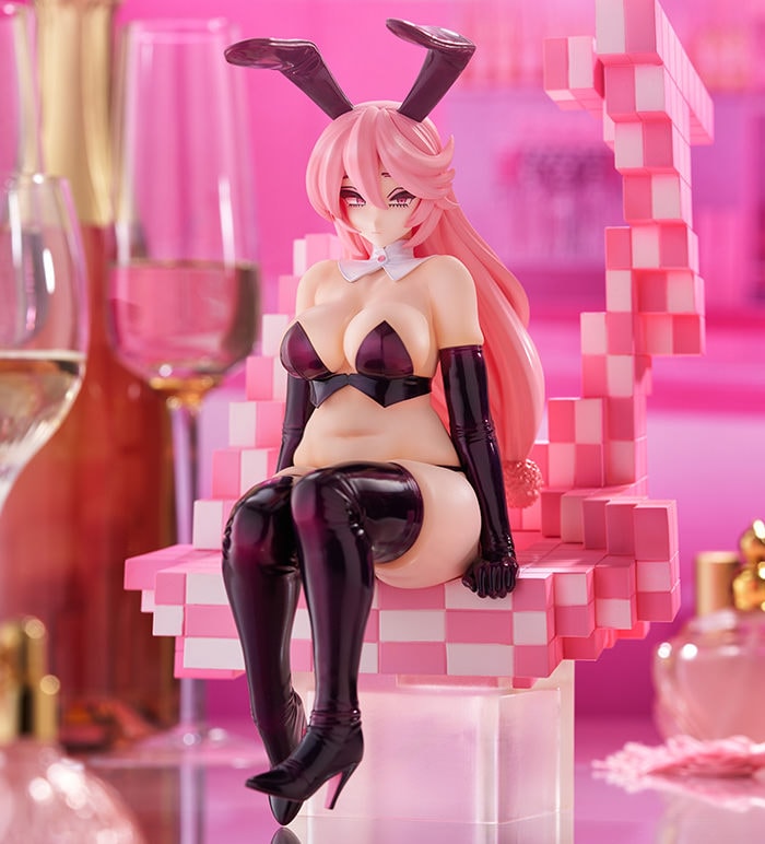 Kafun Syndrome Trick Bunnies (Sitting Bunny) Statues - Prototype Shown View 1