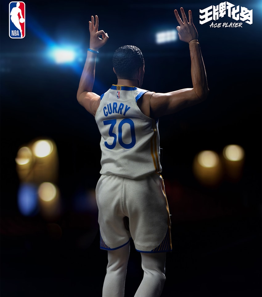 NBA Stephen Curry (Deluxe Version) Sixth Scale Figure - Prototype Shown View 5