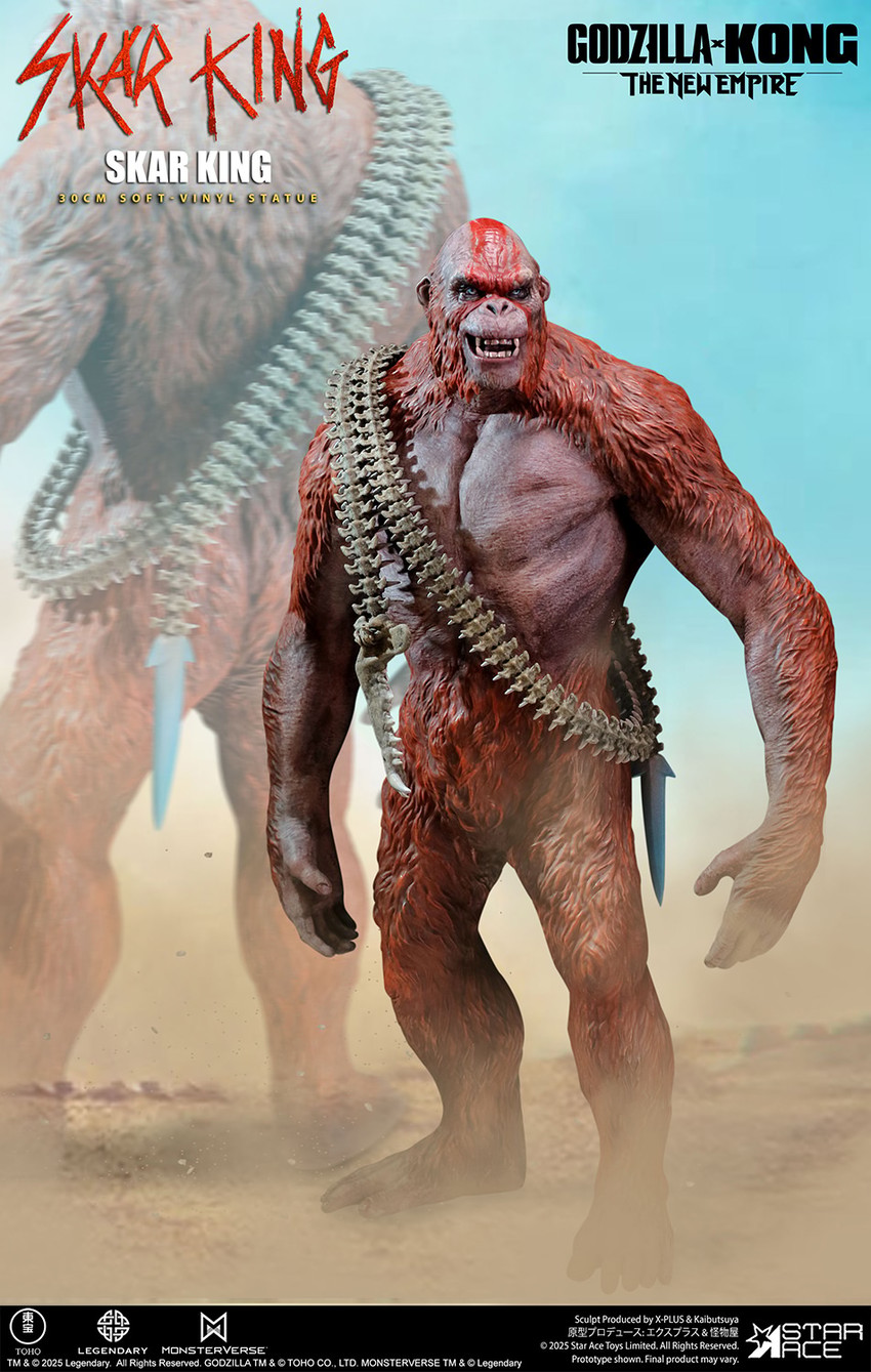 Godzilla Skar King Statues - Prototype Shown View 6