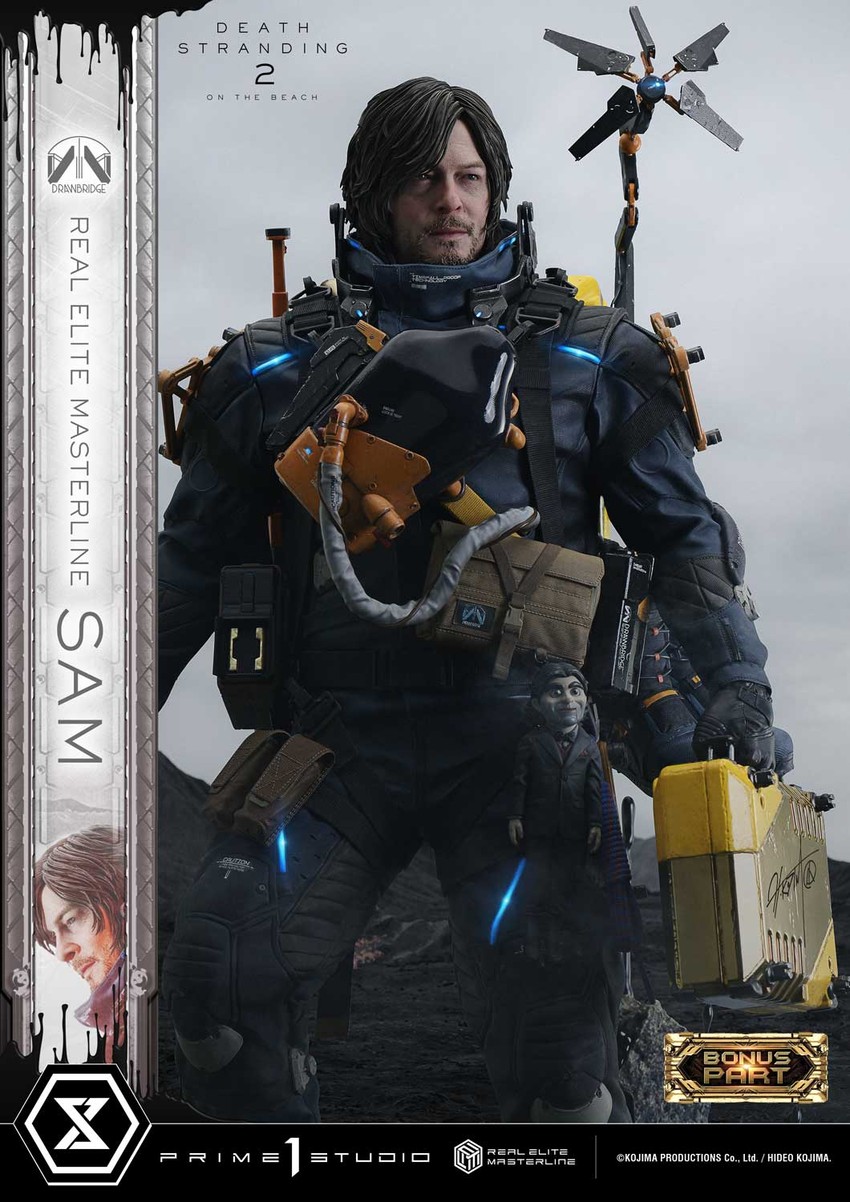 Death Stranding Sam (Deluxe Bonus Version) 1:3 Scale Statue - Prototype Shown View 6