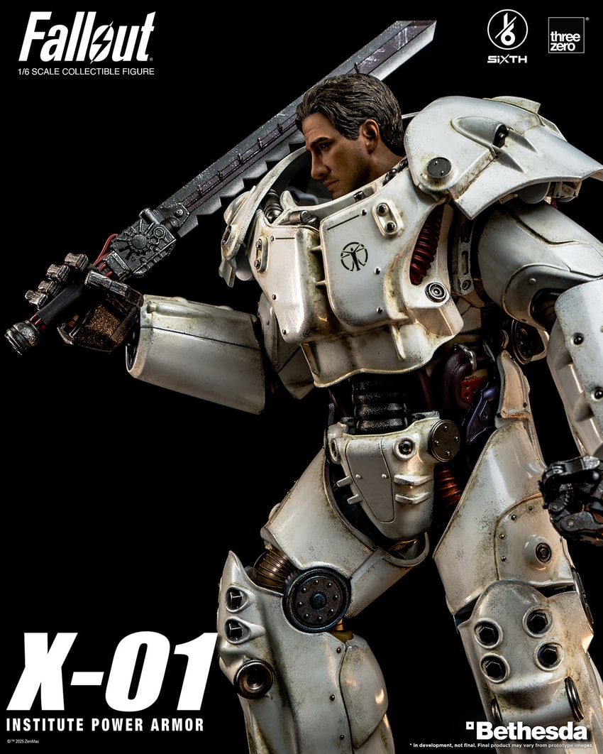 X-01 Institute Power Armor Sixth Scale Figure by Threezero