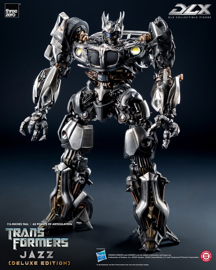 Transformers Jazz DLX (Deluxe Edition) Action Figure - Prototype Shown View 6