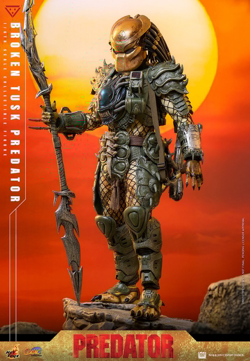 Broken Tusk Predator Sixth Scale Figure by Hot Toys | Sideshow
