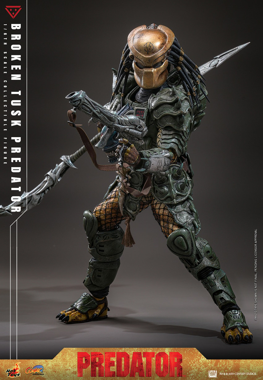 Broken Tusk Predator Sixth Scale Figure by Hot Toys | Sideshow