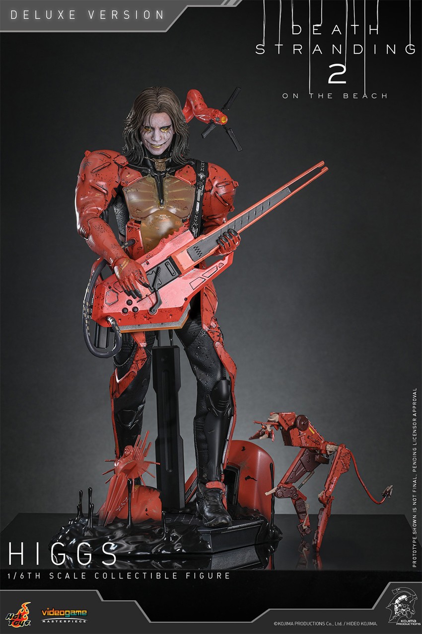 Death Stranding Higgs (Deluxe Version) Sixth Scale Figure - Prototype Shown View 3