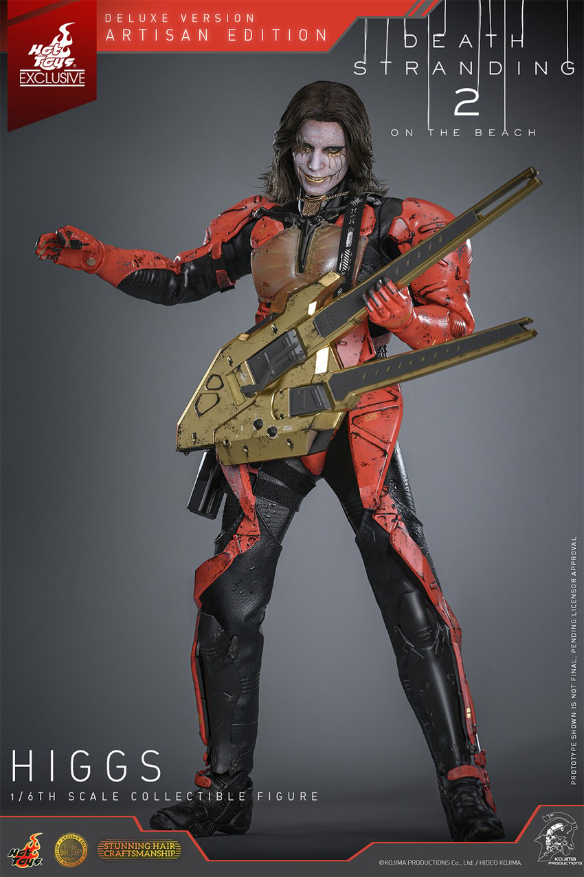 Death Stranding Higgs (Artisan Edition) Sixth Scale Figure - Prototype Shown View 3