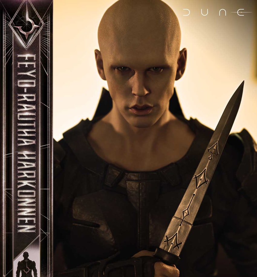 Dune Feyd-Rautha Harkonnen (Deluxe Bonus Version) 1:3 Scale Statue - Prototype Shown View 3