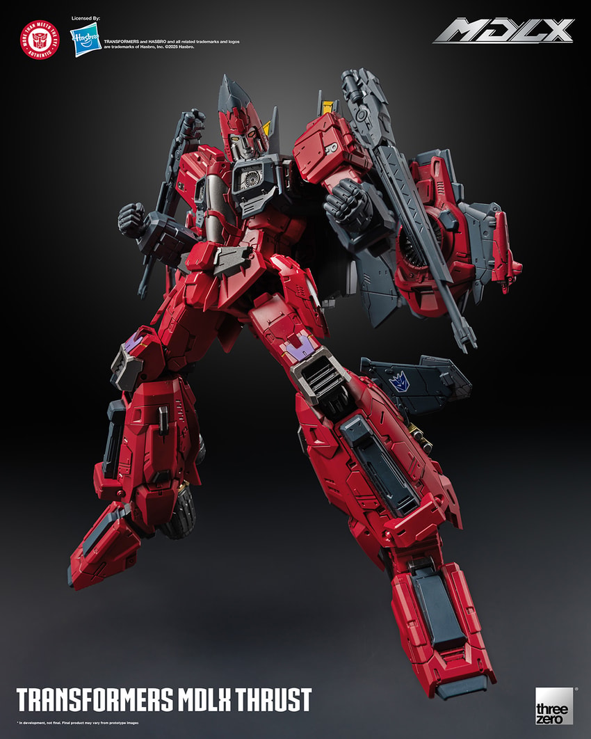Transformers Thrust MDLX Action Figure - Prototype Shown View 6