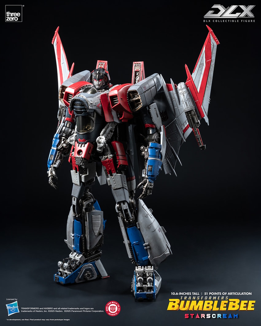 Starscream DLX Action Figure by Threezero | Sideshow Collectibles